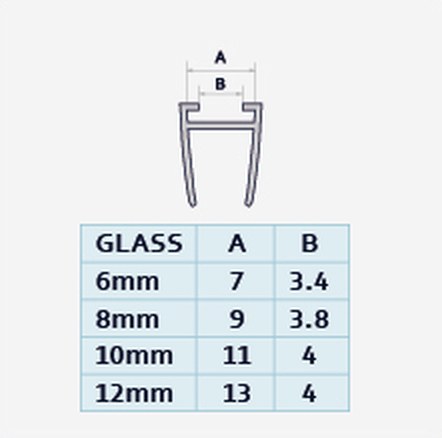 S013 profile drawing with dimensions