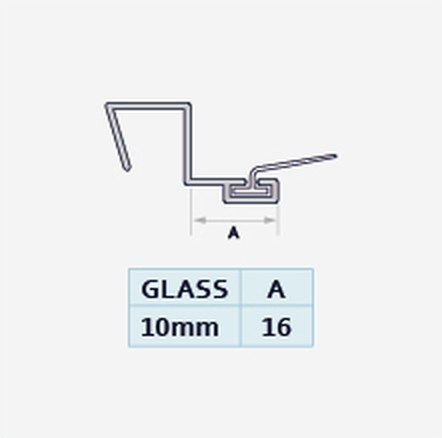 S013A4 profile drawing with dimensions
