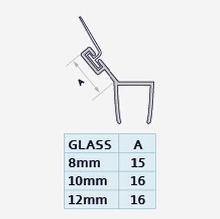S013A5 profile drawing with dimensions