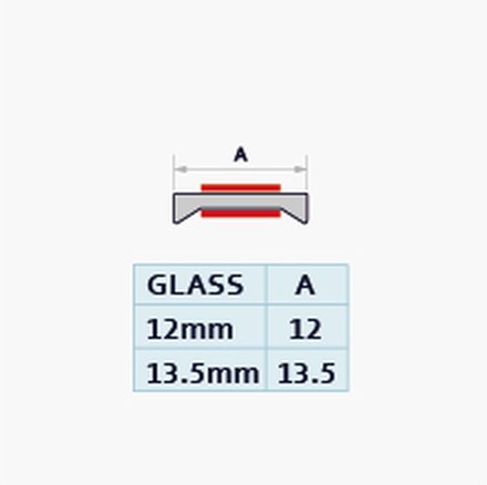 TJ-90 profile drawing with dimensions